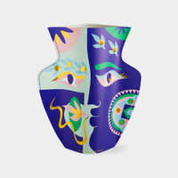 OCTAEVO Claire Johnson Paper Vase - Blue