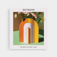 OCTAEVO Paper Vase Riviera Arch