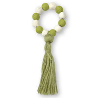 Terracotta Bead with Jute Napkin Ring