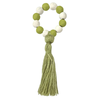 Terracotta Bead with Jute Napkin Ring