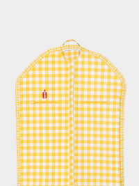 Classic Bag Pleats in Yellow Check (Gingham Collection)