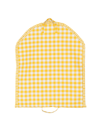 Classic Bag Pleats in Yellow Check (Gingham Collection)