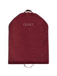 Classic Bag in Cabernet (Moiré Collection)