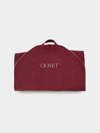 Classic Bag in Cabernet (Moiré Collection)