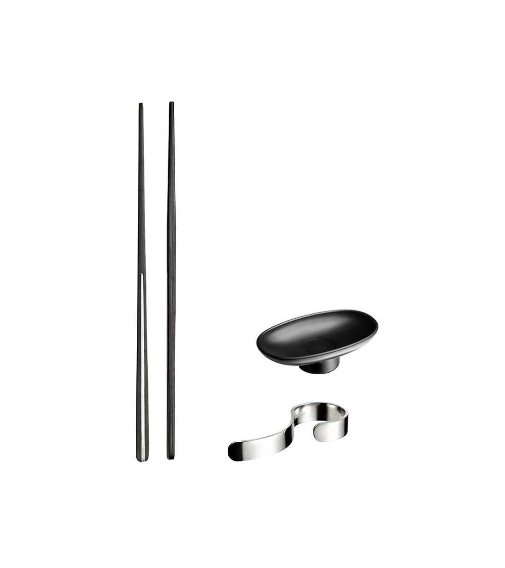 Oriental Set with Chopsticks, Bowl and Chopstick Rest