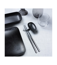 Oriental Set with Chopsticks, Bowl and Chopstick Rest