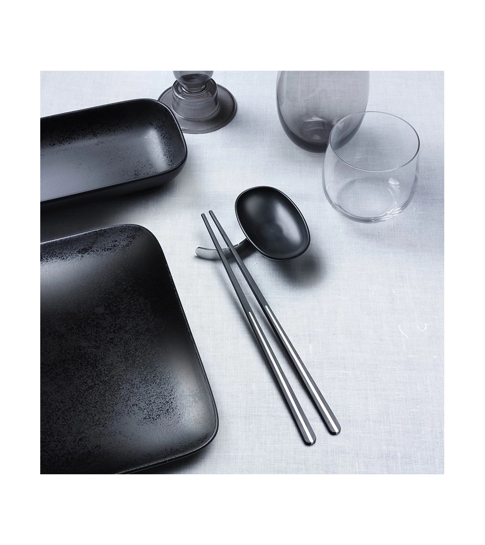 Oriental Set with Chopsticks, Bowl and Chopstick Rest