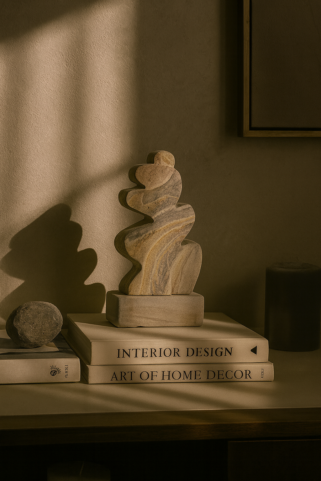 Orrin Teak Sculpture