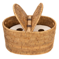 Oval Double Toilet Roll Box