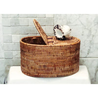 Oval Double Toilet Roll Box