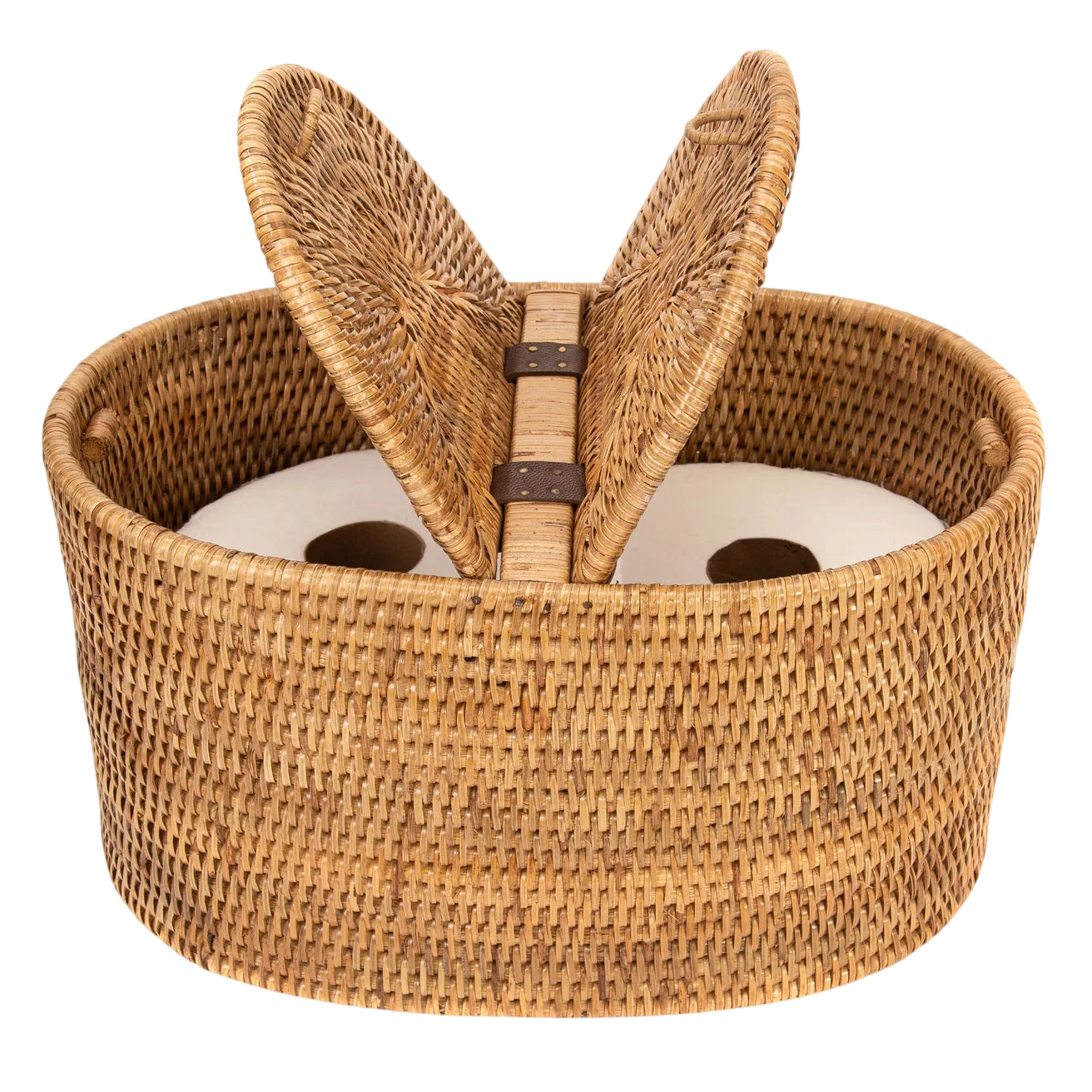 Oval Double Toilet Roll Box