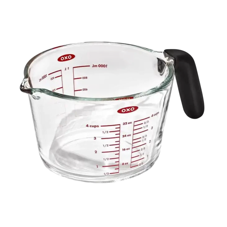 Oxo - Oxo Good Grips 4 Cups Glass Clear Measuring Cup