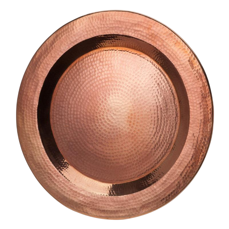 Copper Thessaly Round Platter