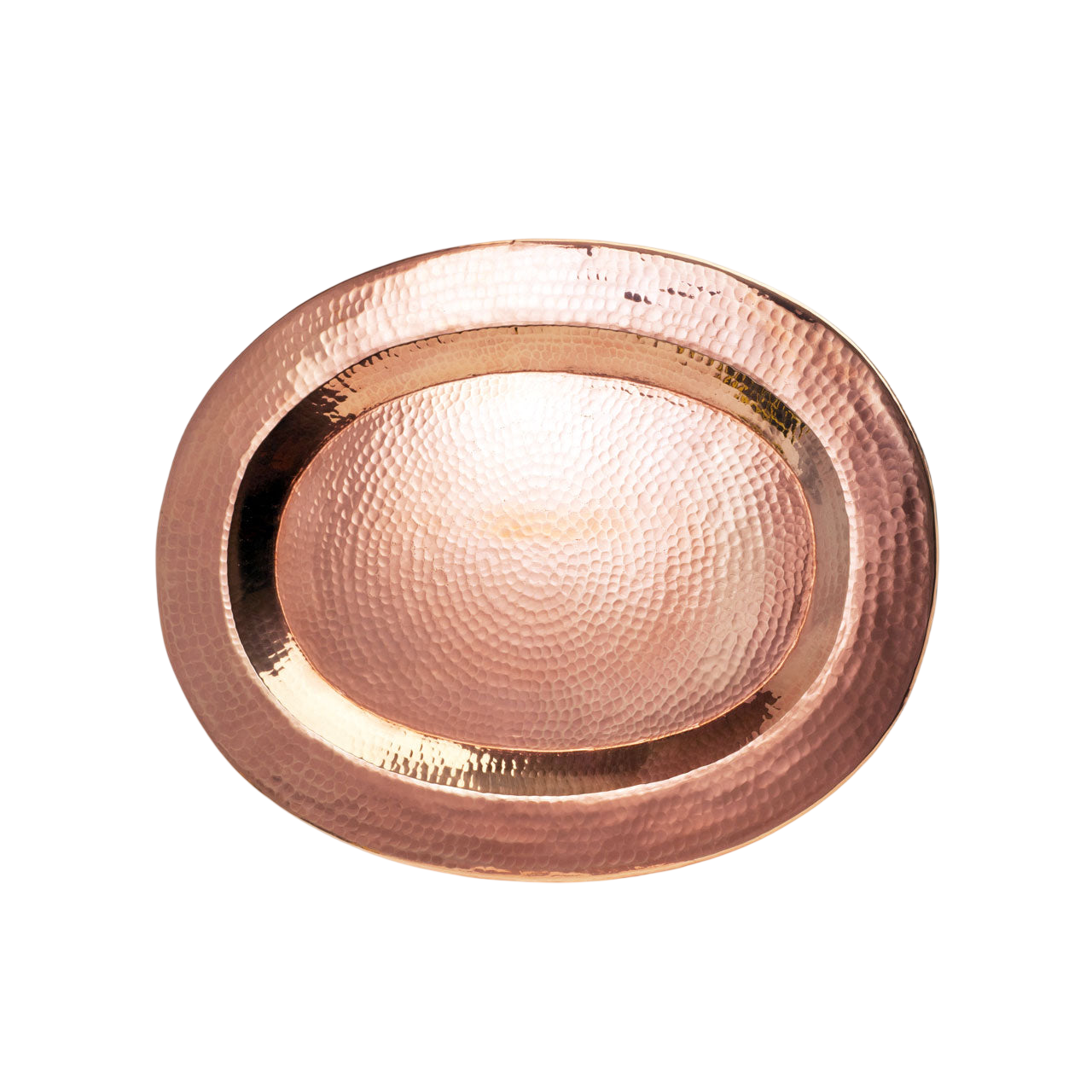 Copper Thessaly Oval Platter