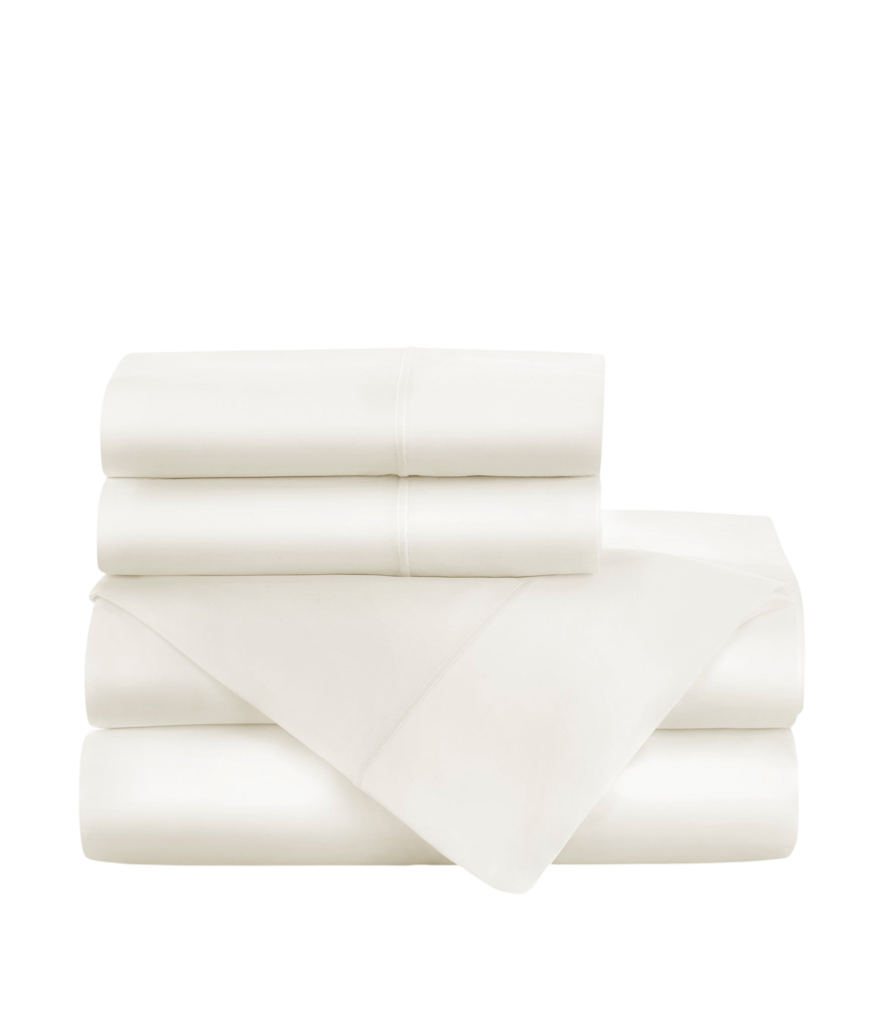 Boutique Ivory Percale Sheet Set
