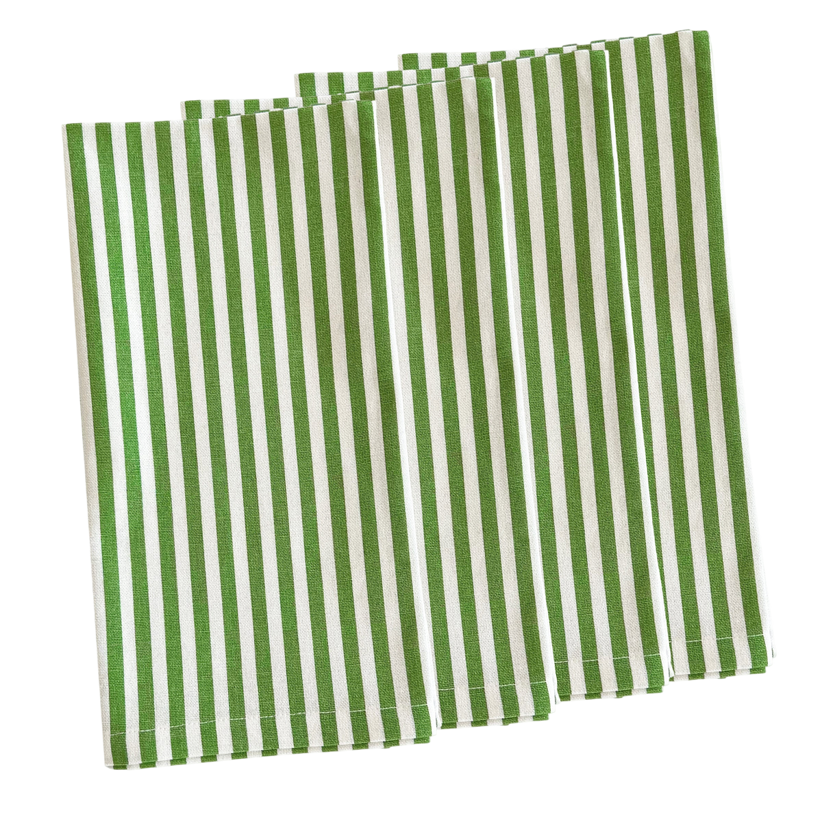 Pinstripe Dinner Napkins, Set of 4