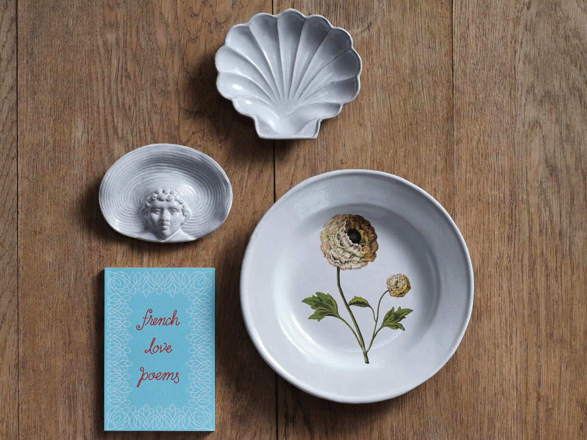 Astier de Villatte Ivan Spoon Rest Dish