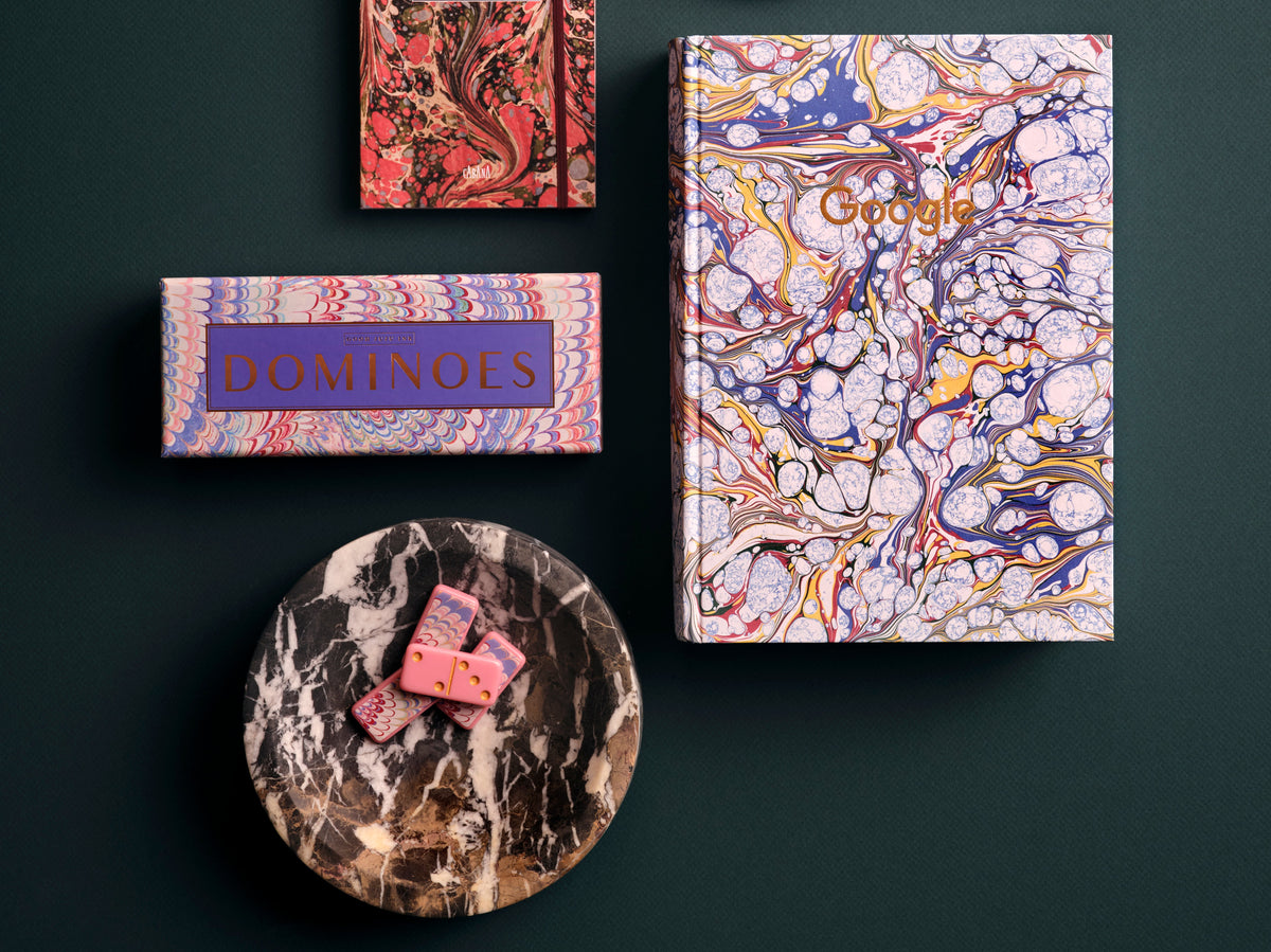 Marbled Domino Set