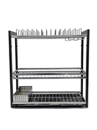 Patagonia 3-Tier Stainless Steel Dish Rack with Removable Tray