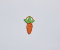 Carrot Napkin Ring – 3.5” Handwoven Iraca Palm – Artisan Spring Table Decor from Colombia
