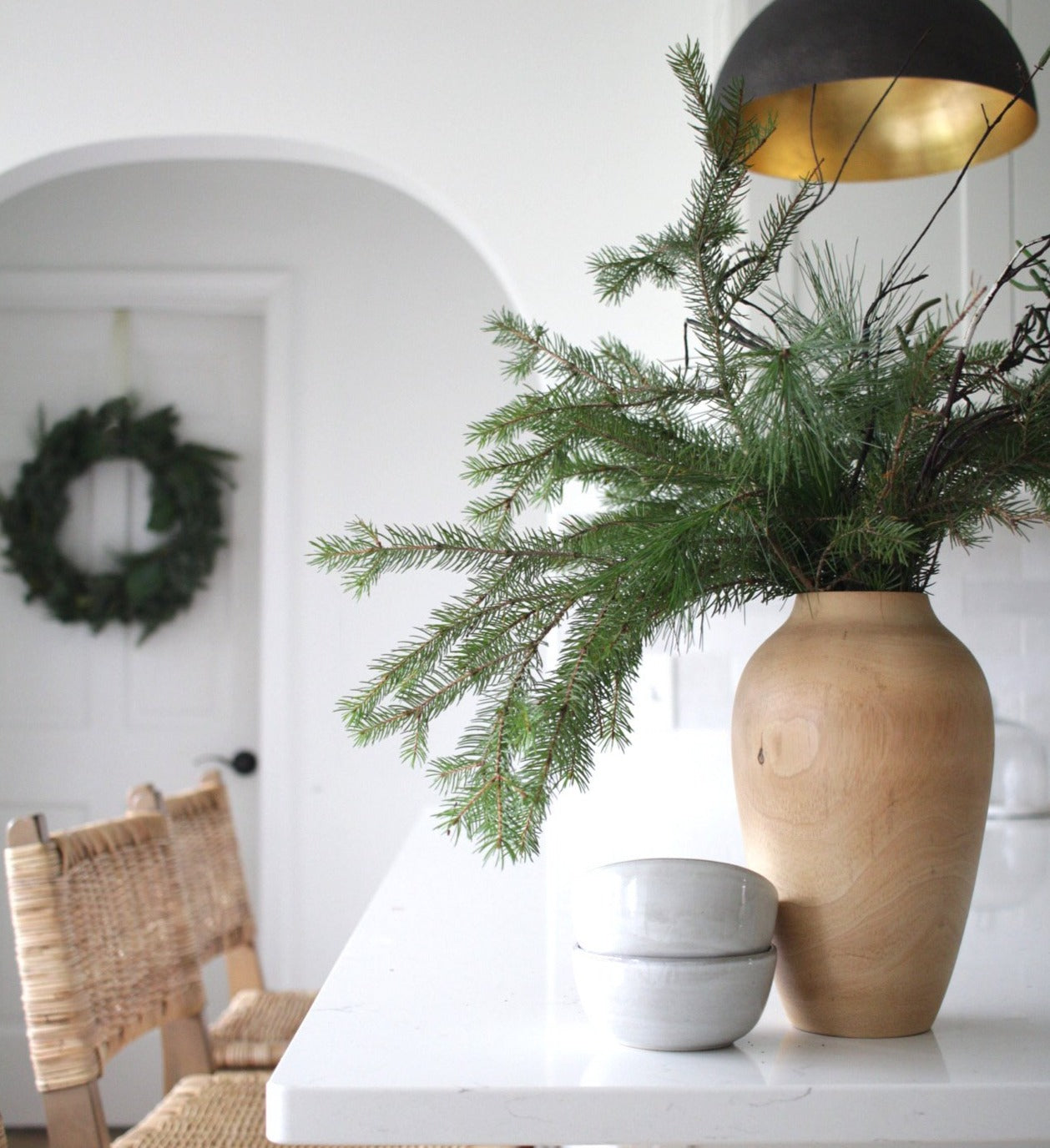 Barclay Wood Vase