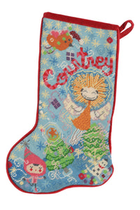 Custom Needlepoint Stocking