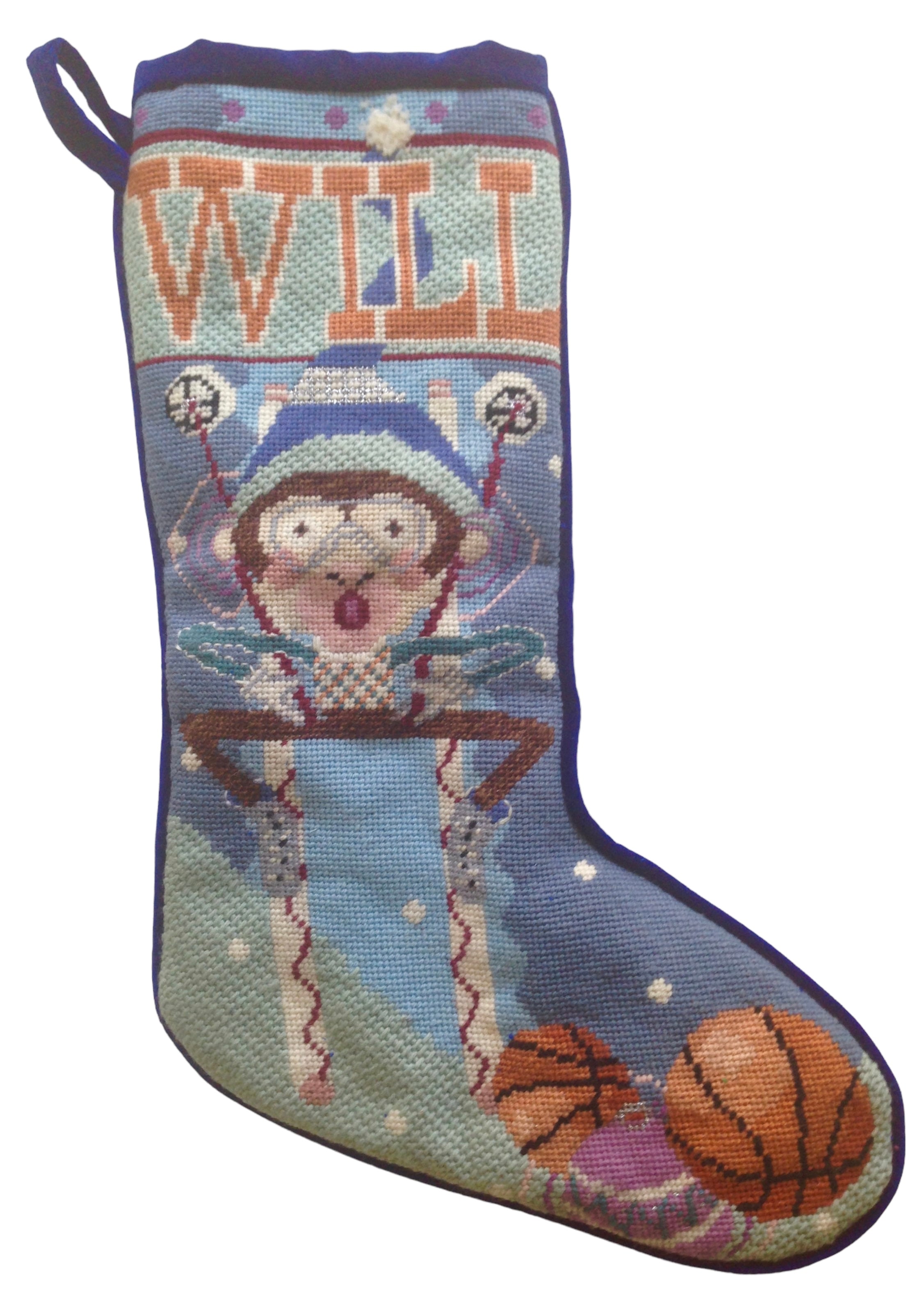 Custom Needlepoint Stocking