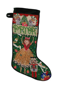 Custom Needlepoint Stocking
