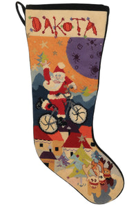 Custom Needlepoint Stocking