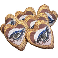 Haricot Vert x Mommani Threads Heartfelt Glimpse - Velvet Pillow