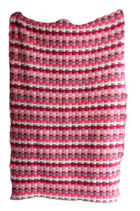 Pink Tetris Sujani Quilt
