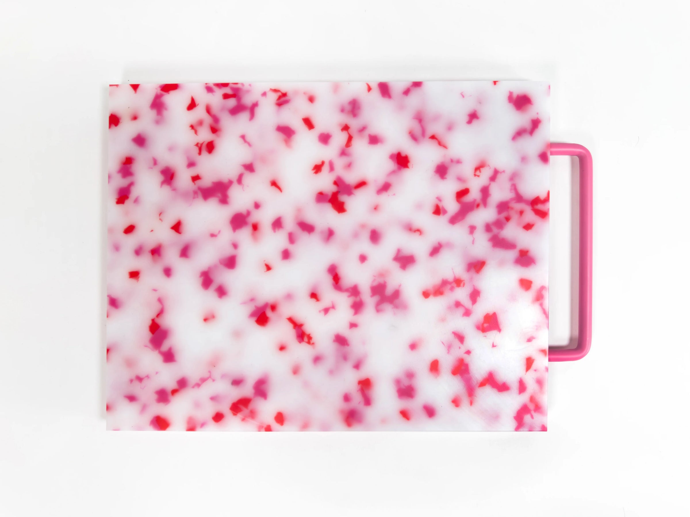 Cutting Board - Pink/White