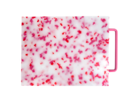 Cutting Board - Pink/White