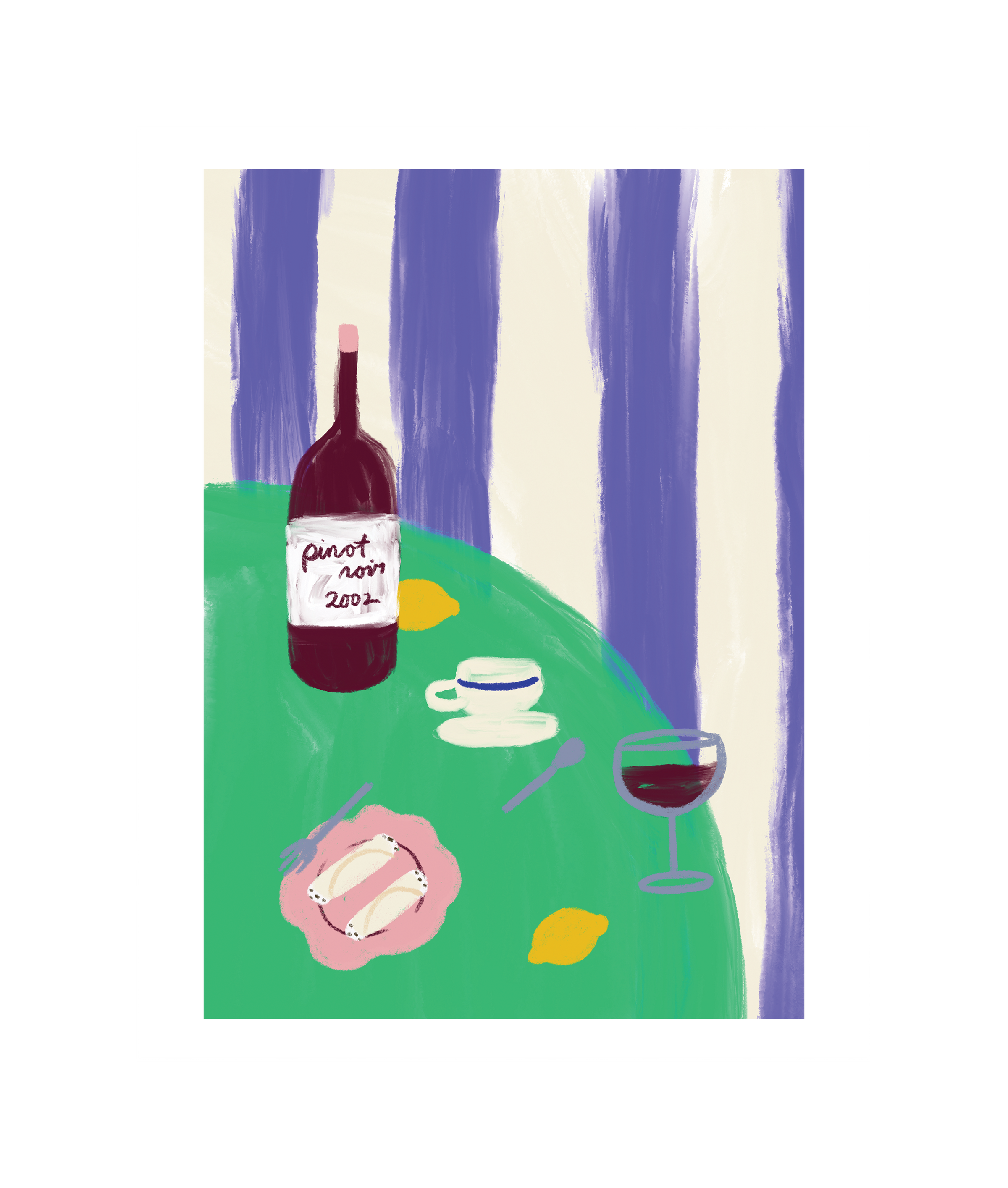 Pinot Noir Art Print