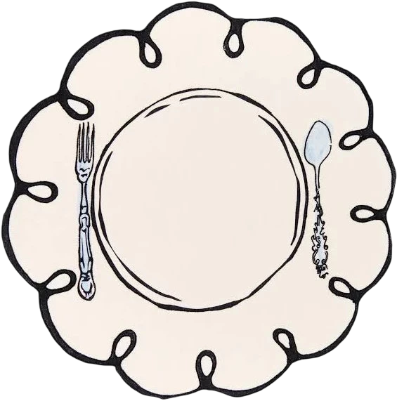 Place Du Jour Embroidered Linen Placemat (Set of 4)