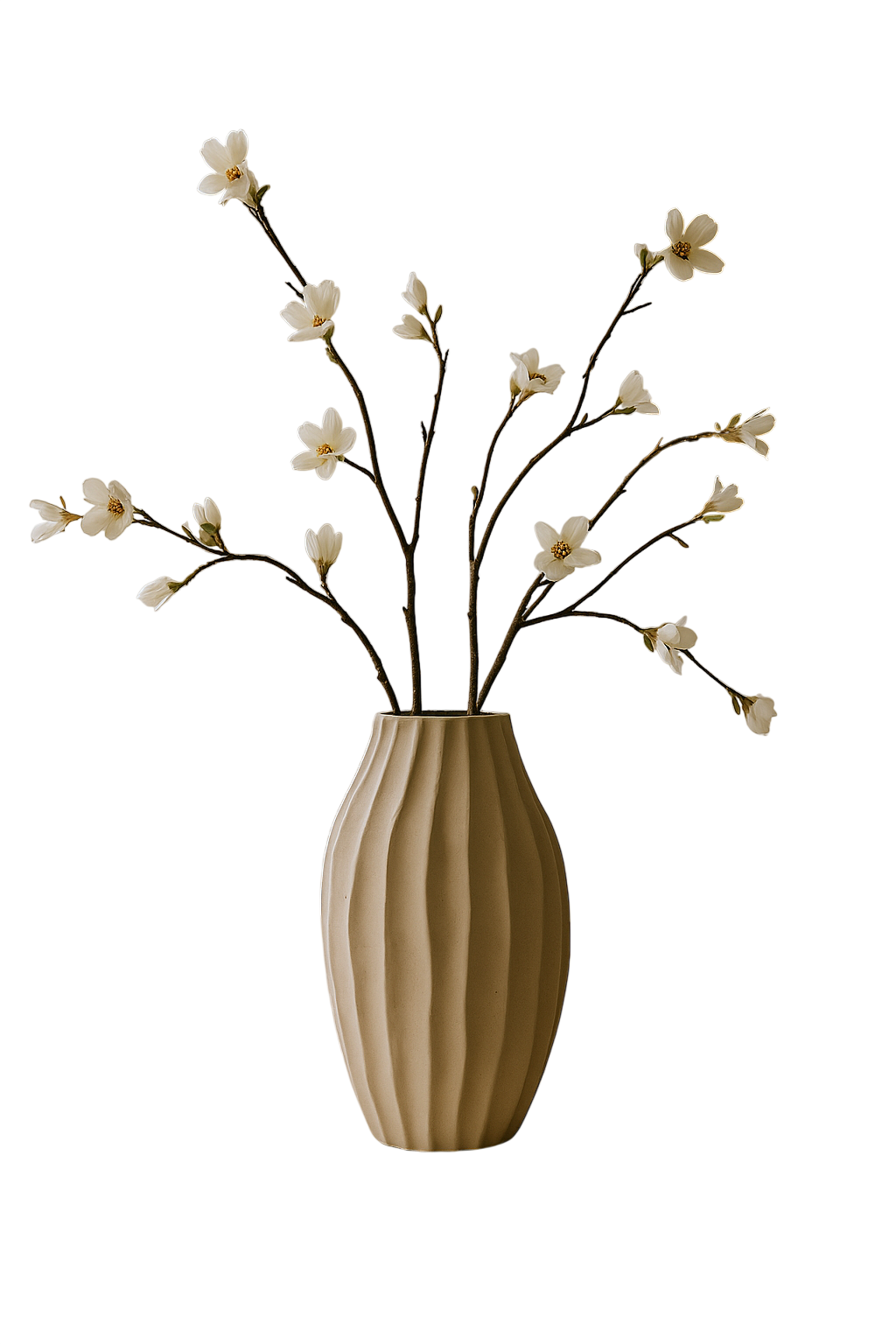 Côte Pleated Vase
