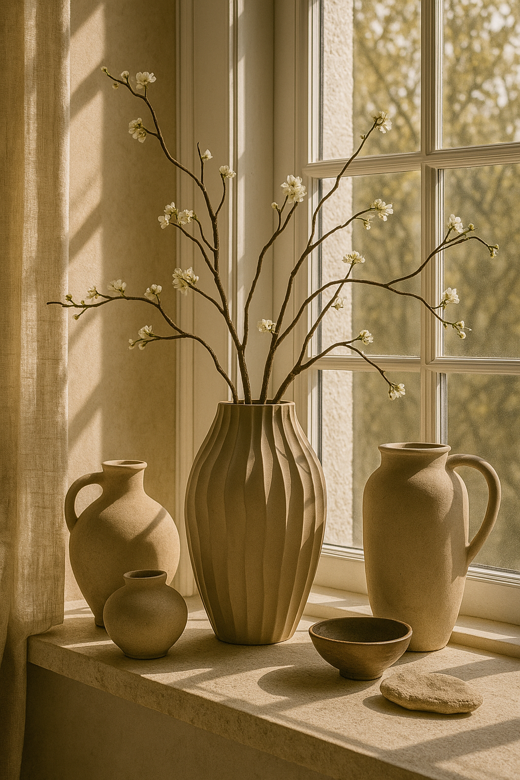 Côte Pleated Vase