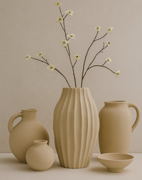 Côte Pleated Vase