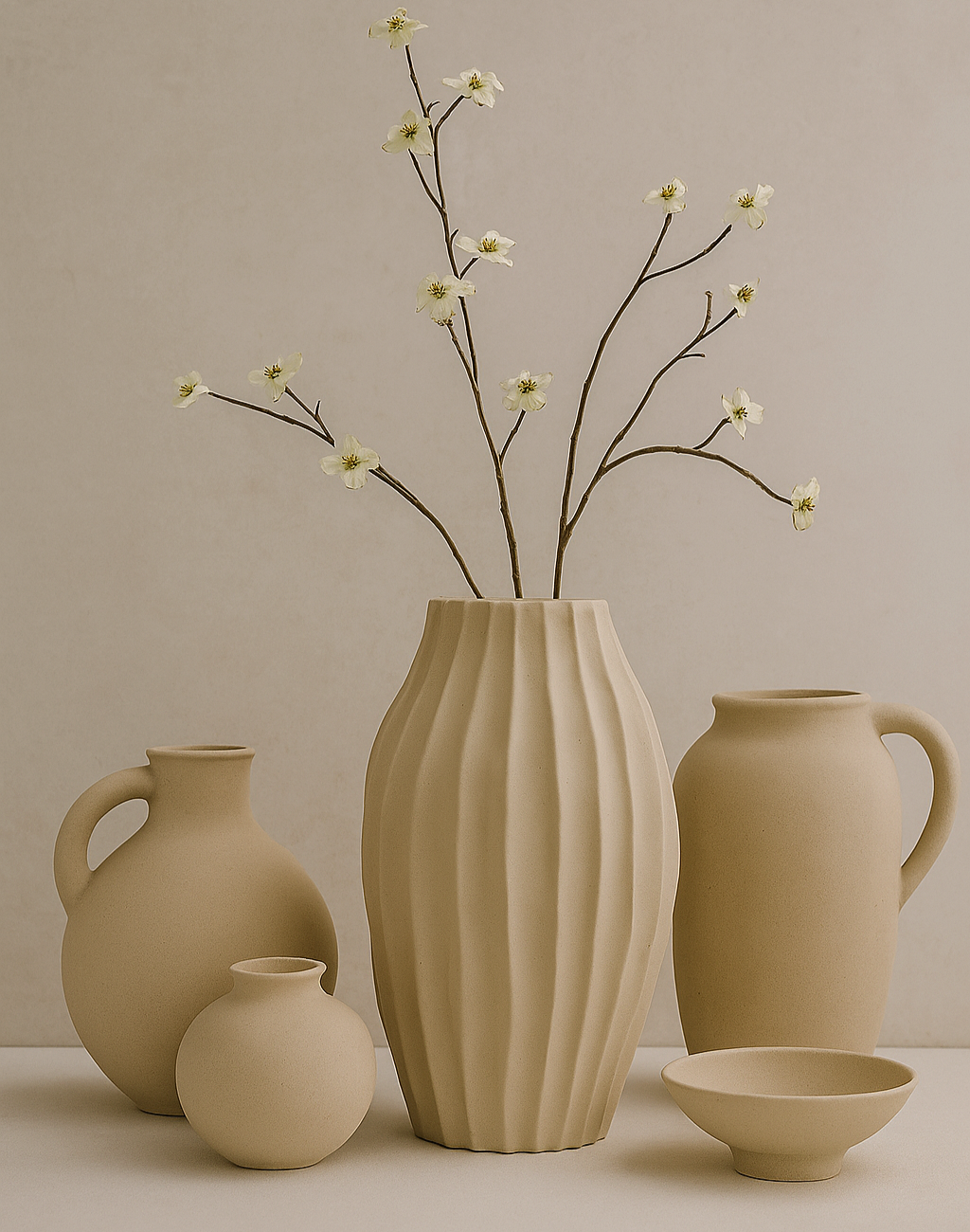 Côte Pleated Vase