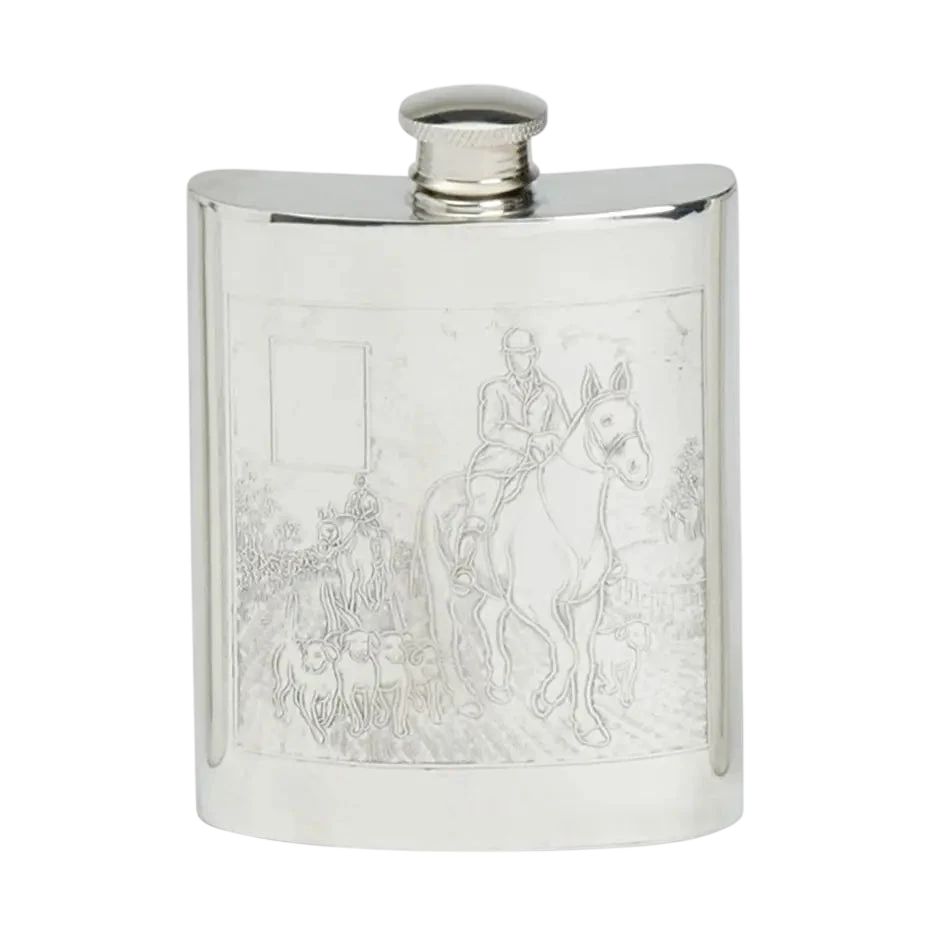 Polo Pewter Flask 6 oz.