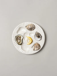 Porcelain Oyster Plate