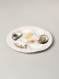 Porcelain Oyster Plate