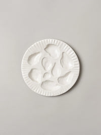 Porcelain Oyster Plate