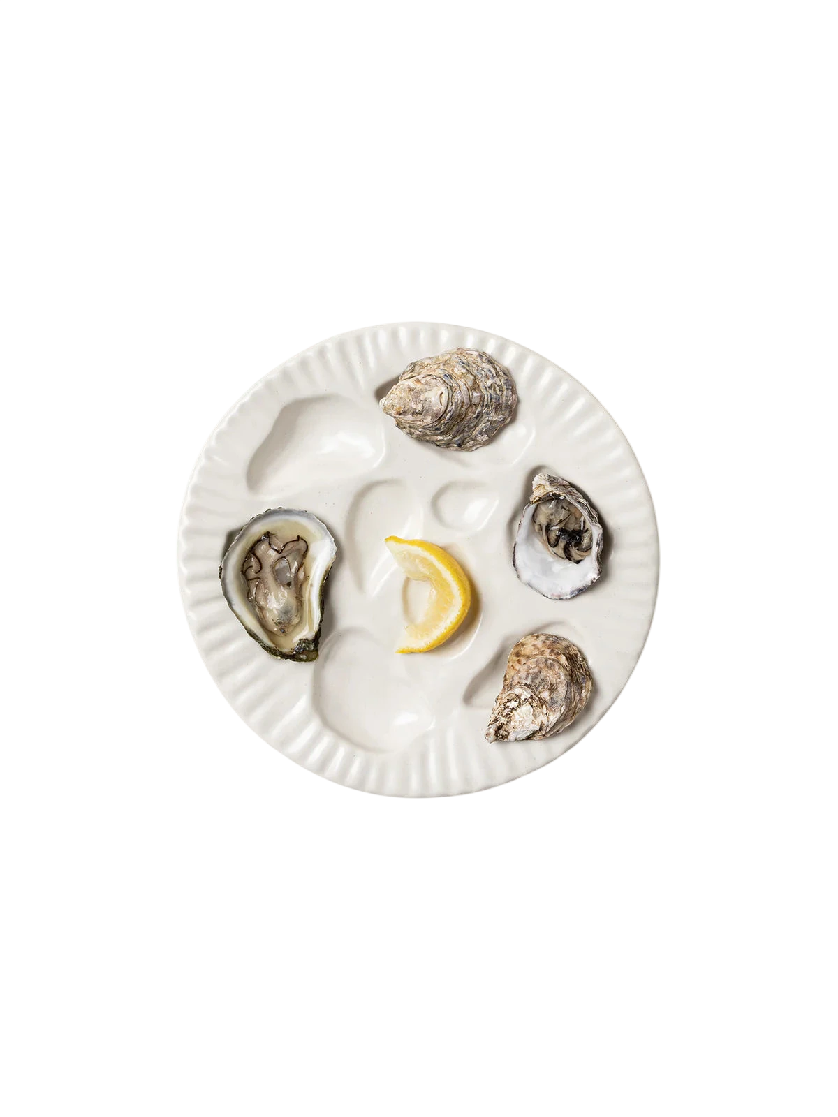 Porcelain Oyster Plate