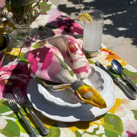 Portofino Summer Garden Large Linen Napkin