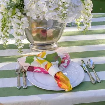 Portofino Summer Garden Large Linen Napkin