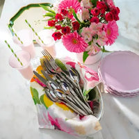 Portofino Summer Garden Large Linen Napkin