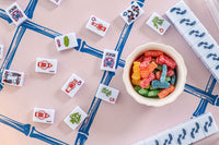 The Chinoiserie Set  -  Mahjong Tiles (Blue)