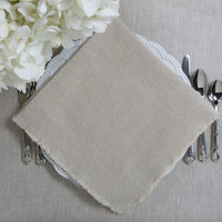 Provence Linen Napkin with Fringe