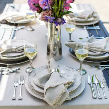 Provence Linen Napkin with Fringe